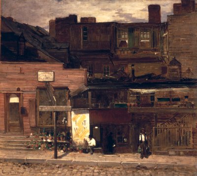 Duane Street, New York, c.1878 by Louis Comfort Tiffany